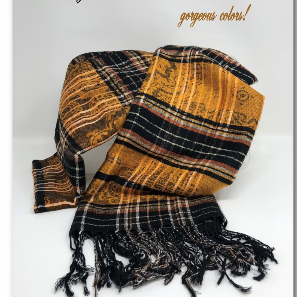 Vintage Fringe Woman's Shawl